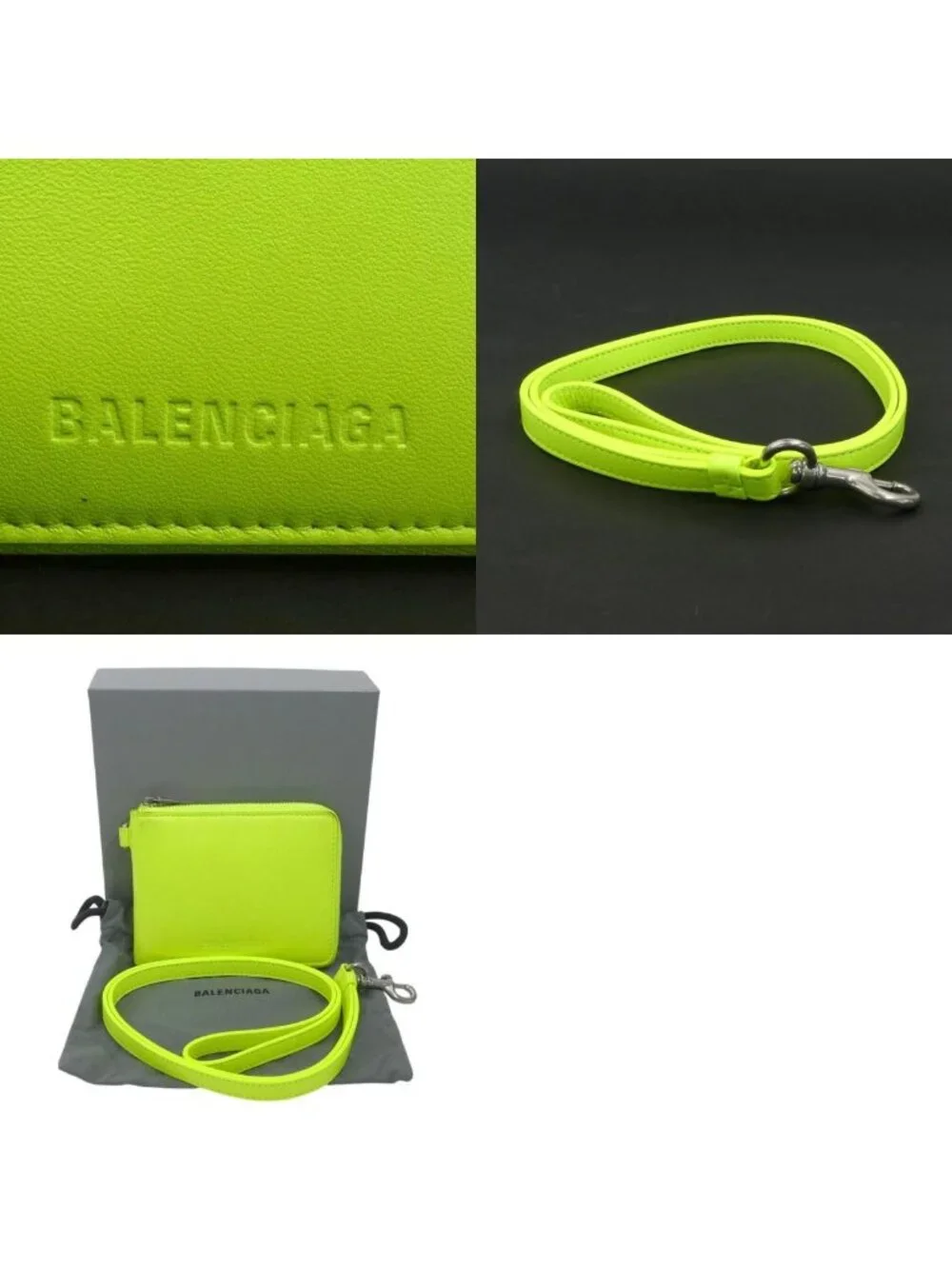 Balenciaga Bifold Wallet Yellow - Picture 10 of 10